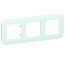 FLITE Artistic Рамка 3-ая РУ-3-А-ФлХЛ холодный лед  FI-M32-31-20-K94  IEK