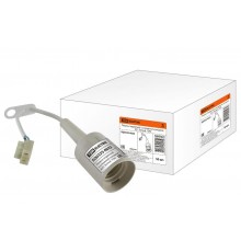 Патрон подвесной с клеммной колодкой Е27 белый  SQ0335-0023  TDM