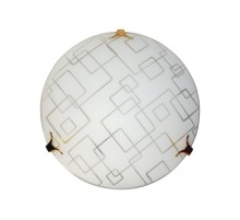 Светильник MAXEL "Оазис" 300 НПБ 01-2х60-139 М16 матовый белый /кл.зол.  1005204957  Элетех