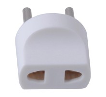 ADP6-04-20 Переходник сетевой Питер б/з, 250В, 6A, белый  32860  STEKKER