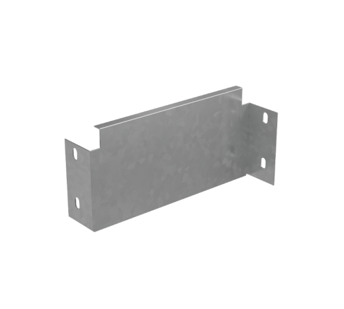 Переходник упрощенный 80х150 мм левый "ПЛЮС"  PDLplus80-150   КМ-профиль