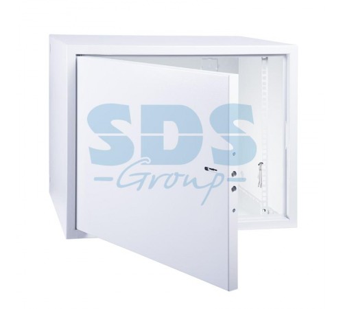 19" Настенный шкаф "АНТИВАНДАЛЬНЫЙ" распашной 14U 600500700мм,(ШxГxВ) RAL 7035  04-2254  REXANT