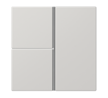 Набор клавиш для сенсорного модуля KNX, тройной, светло-серый  LS403TSALG  Jung