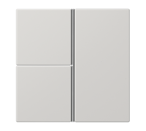 Набор клавиш для сенсорного модуля KNX, тройной, светло-серый  LS403TSALG  Jung