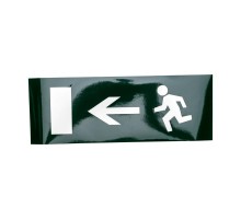 Пиктограмма (наклейка) для аварийного светильника "ВЫХОД ВЛЕВО"  74-0040-1  REXANT