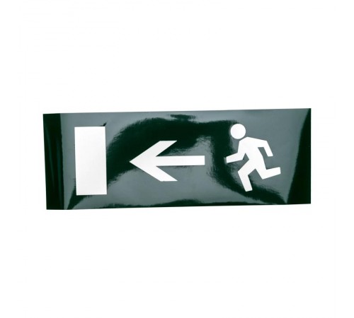 Пиктограмма (наклейка) для аварийного светильника "ВЫХОД ВЛЕВО"  74-0040-1  REXANT