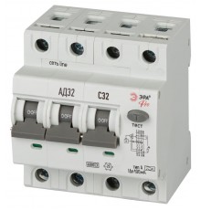 АВДТ 6кА  PRO D326E4C32A100 АД-32 электронное 3P+N C32 100мА тип A   Б0059215  ЭРА