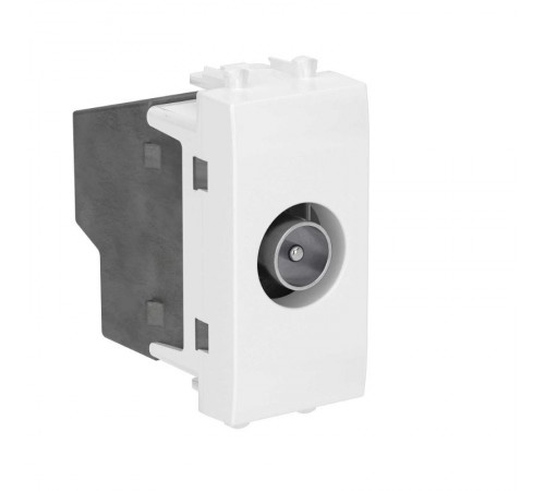 Розетка TV оконечная модульная, "Avanti", "Белое облако", 1 модуль  4400521  DKC