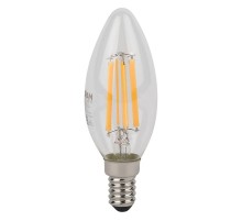 Лампа светодиодная  филаментная LSCLB75 6W/827 230V FILCL E14 10X1RU серия LED Star   4058075684812  OSRAM