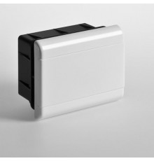 Щиток тусо с/п на 6 мод. с двер. 160х132х90мм (непрозрачная дверца)  68126Б  Рувинил