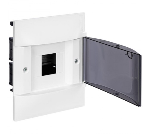 Practibox S Пластиковый щиток Встраиваемый 1X4 Дымчатая дверь  134554  Legrand