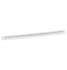 Маркер Memocab - ширина 2,3 мм - чёрная маркировка на белом фоне - заглавная буква M  037838  Legrand