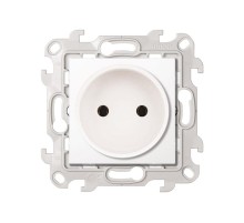 Simon 24 Белый Розетка 2К   2450442-030  Simon