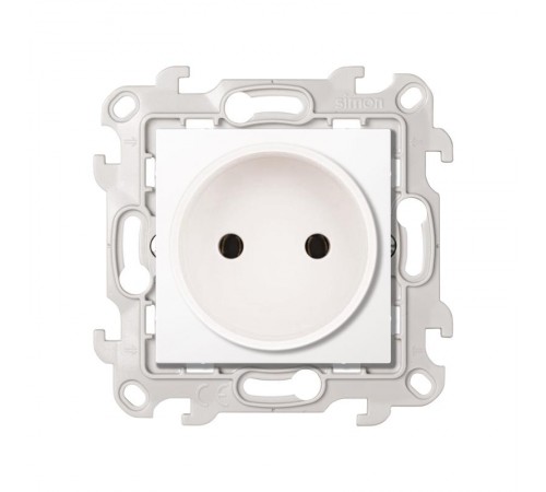 Simon 24 Белый Розетка 2К   2450442-030  Simon