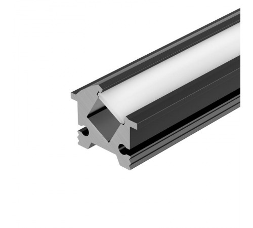 Профиль SL-BEVEL-H12-F13-2000 ANOD BLACK (Arlight, Алюминий)  043749  Arlight