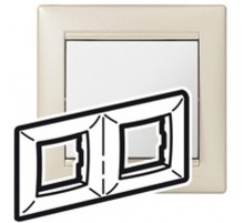 Valena Жемчужный Рамка 2-ая горизонт.  770482  Legrand