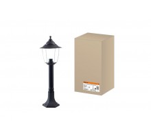Светильник садово-парковый Прага Эл-11-73-075 60 Вт Е27 напольный на стойке h-0.75 м черный, прозрачный плафон TDM  SQ0330-0534  TDM