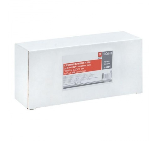 Терминал клеммный TC-2004 до 95 мм2 200A 4 клеммные пары EKF PROxima  tc-2004  EKF