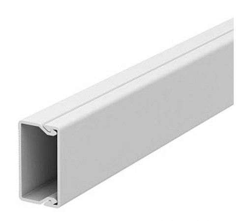 Мини-канал WDK с крышкой 20x35x2000 мм (высота борта 20 мм, крышка 35 мм) ПВХ светло-серый RAL 7035  6026354  OBO Bettermann