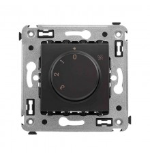 Механизм управления вентиляторами в стену, "Avanti", "Черный матовый"  4412173  DKC