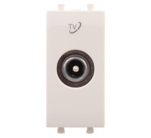 Розетка TV проходная модульная, "Avanti", "Ванильная дымка", 1 модуль  4405511  DKC