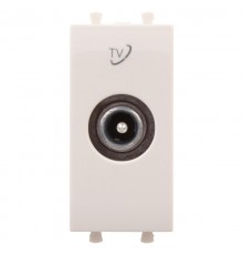 Розетка TV проходная модульная, "Avanti", "Ванильная дымка", 1 модуль  4405511  DKC
