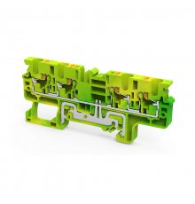 Клемма заземляющая push-in OptiClip CPG-4-QUATTRO-PE-I-(0,2-4)-PEN  331860  КЭАЗ