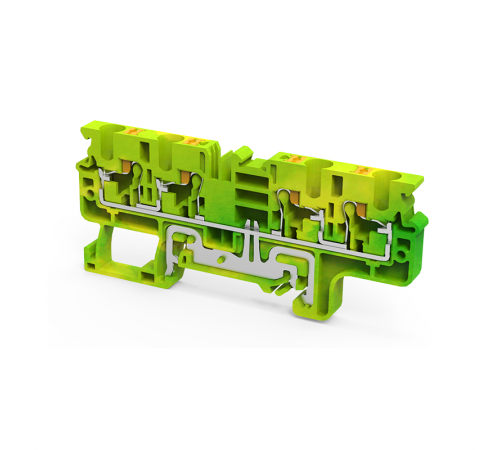 Клемма заземляющая push-in OptiClip CPG-4-QUATTRO-PE-I-(0,2-4)-PEN  331860  КЭАЗ
