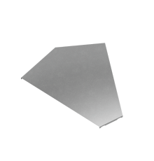 Крышка горизонт. угла 45 гр. 500 мм "ПЛЮС" HD  KGLplus45-500 HD   КМ-профиль