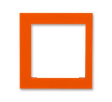 ABB Levit Оранжевый Накладка на рамку 55х55 внешняя  3901H-A00255 66  2CHH010255A4066  ABB