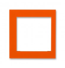 ABB Levit Оранжевый Накладка на рамку 55х55 внешняя  3901H-A00255 66  2CHH010255A4066  ABB