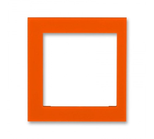 ABB Levit Оранжевый Накладка на рамку 55х55 внешняя  3901H-A00255 66  2CHH010255A4066  ABB