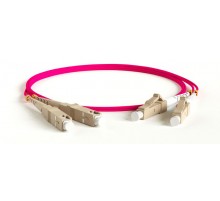 Патч-корд FC-D2-504-LC/PR-SC/PR-H-30M-LSZH-MG волоконно-оптический (шнур) MM 50/125(OM4), LC-SC, duplex, 10G, LSZH, 30 м  247754  Hyperline