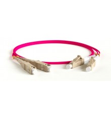 Патч-корд FC-D2-504-LC/PR-SC/PR-H-10M-LSZH-MG волоконно-оптический (шнур) MM 50/125(OM4), LC-SC, duplex, 10G, LSZH, 10 м  243539  Hyperline