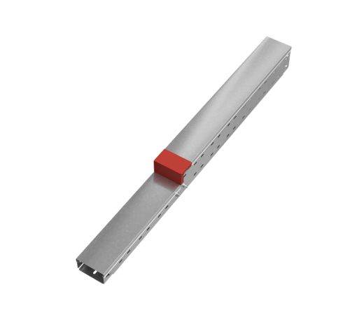 Переходник по высоте 50-100х100 мм "ПЛЮС"  PDHplus50-100-100   КМ-профиль