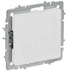 BRITE Заглушка с суппортом МЗ10-БрАБ арктический белый   BR-PL10-K91  IEK