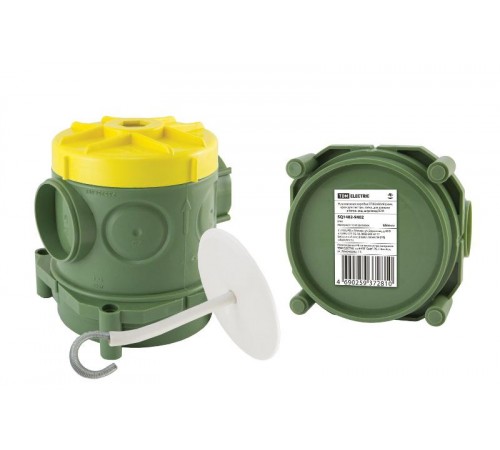 Коробка установочная СП 82х80х90,5мм, крюк для люстры, гайка, для заливки в бетон, инд. штрихкод  SQ1402-9402  TDM