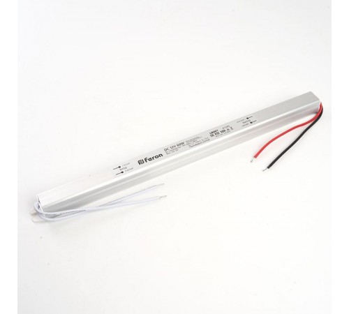 Трансформатор электронный для светодиодной ленты 72W 12V (драйвер), LB001  48015  FERON
