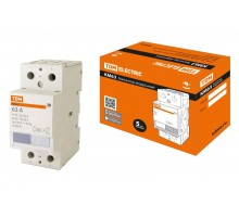 Контактор модульный КМ63/2-63 1НО;1НЗ   SQ0213-0010  TDM