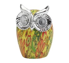 Cветильник садовый декоративный Филин на солнечной батарее ERAFYS01-01 полистоун, 16 см  Б0038494  ЭРА
