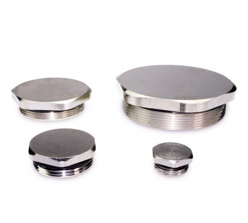 Заглушка латунная шестигранная ЗР2-ЛР-М16х1,5 IP66/IP67/IP68  zeta35053  ГОФРОМАТИК