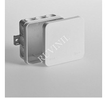 Коробка распределительная для о/п 85х85х35мм (белая)  67093Б  Рувинил