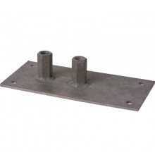 Крепление молниеприемника для плоской кровли 200х300 мм, М16, термодиффузия   SQ2401-3113  TDM