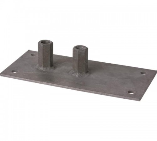 Крепление молниеприемника для плоской кровли 200х300 мм, М16, термодиффузия   SQ2401-3113  TDM