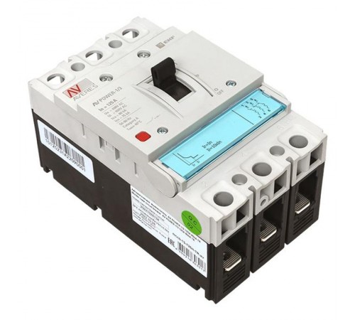 Выключатель автоматический AV POWER-1/3 125А 80kA TR AVERES  mccb-13-125H-TR-av  EKF