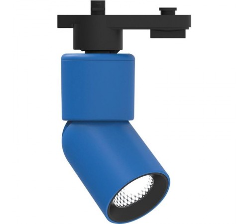 Светильник светодиодный трековый AL114 10W 4000K 35 градусов голубой  41011  Feron
