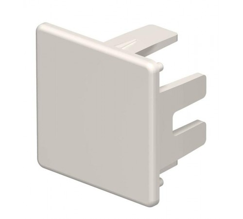 Торцевая заглушка кабельного канала WDK 30x30 мм (ПВХ,кремовый) (WDK HE30030CW)  6162576  OBO Bettermann
