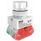 Выкл. кноп. ABLF 22 мм Цвет:БЕЛЫЙ 220В ВK-22   25011DEK  DEKraft