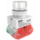 Выкл. кноп. ABLF 22 мм Цвет:БЕЛЫЙ 220В ВK-22   25011DEK  DEKraft