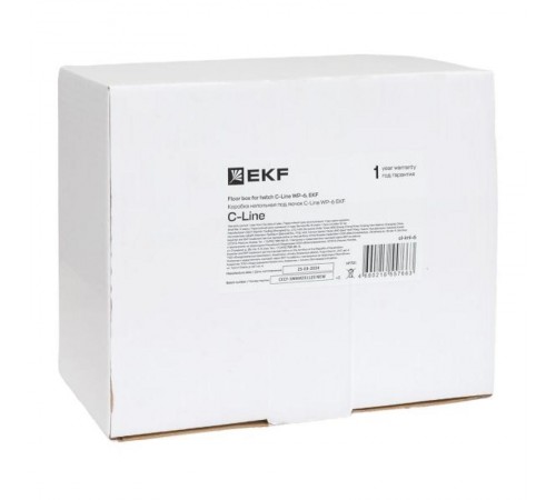 Коробка напольная под лючок C-Line WP-6  cl-knl-6  EKF